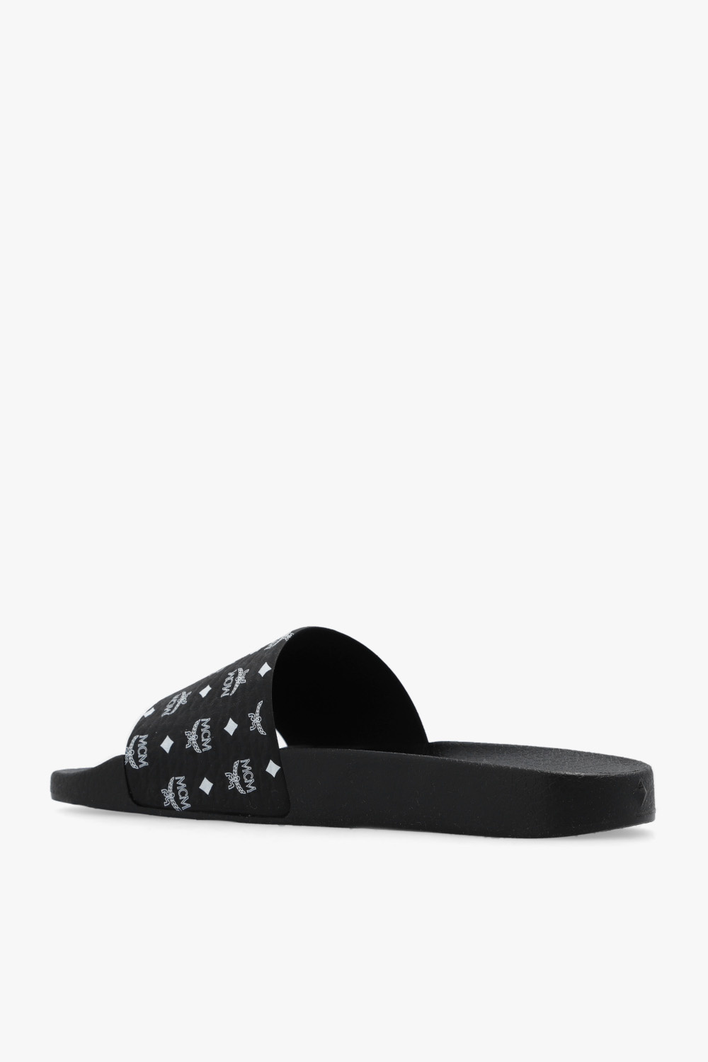 Mcm monogram discount logo slides